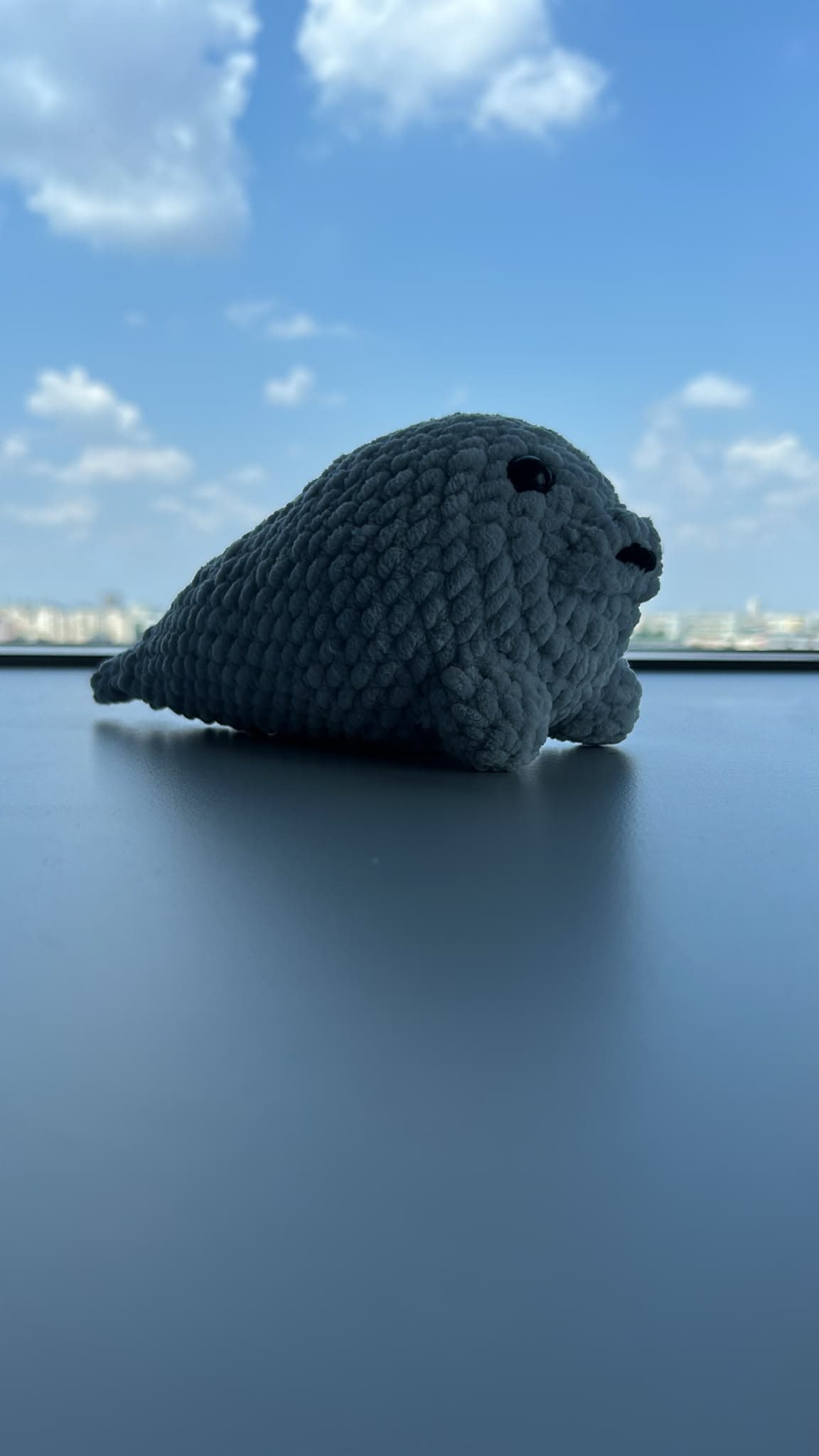 Focă amigurumi